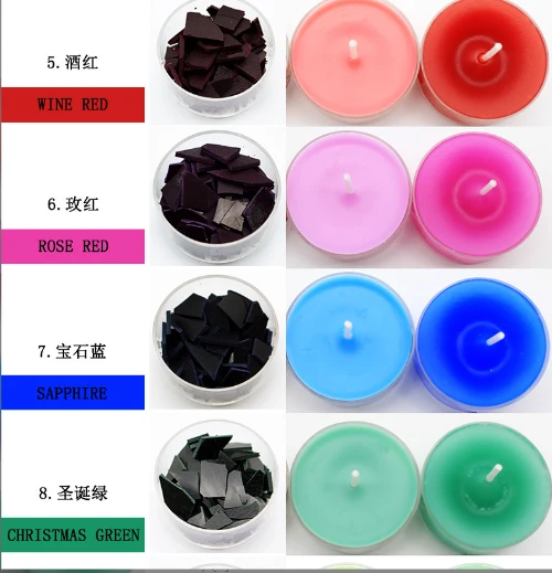 Candle Pigment Dye Flake